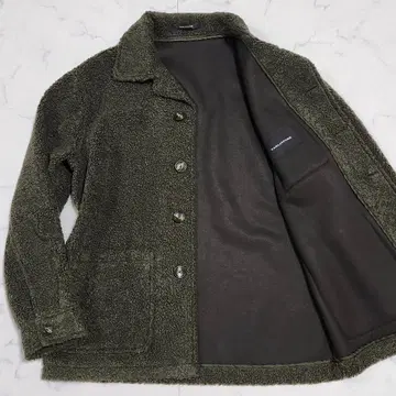 레어/새상품급 딸리아또레 MASON 보아 자켓 올리브 이탈리아제 46