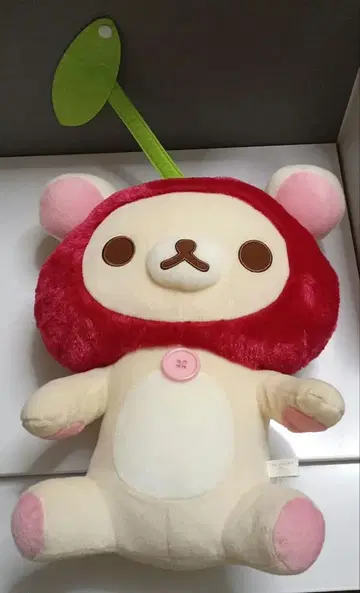 코리락쿠마 나카요시 체리 봉제 인형 XL 35cm
