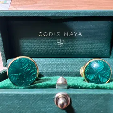CODIS MAYA 클로버 커프스 링크