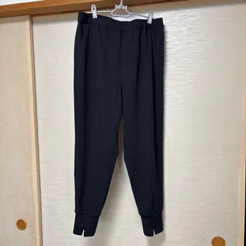 UNFILO 앙피로 조그 팬츠 블랙 46