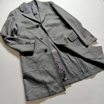 새상품급 가마쿠라 셔츠 체스터 코트 그레이 M 사이즈 남성용