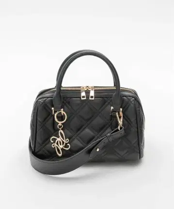 RANDA 블랙 퀼팅 핸드백