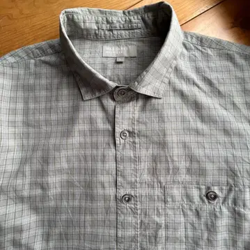 MARGARET HOWELL 마가렛호웰 코튼 셔츠 체크 무늬