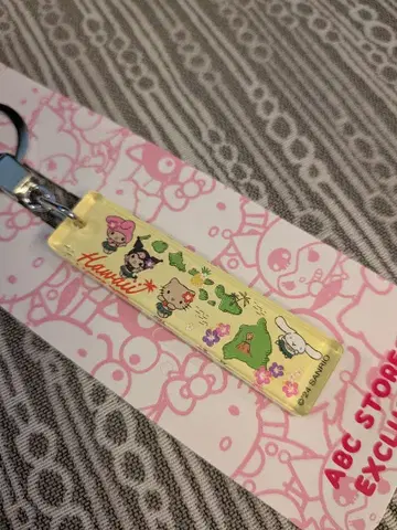 하와이 한정 산리오 캐릭터 키링