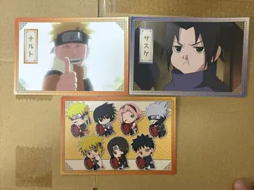 NARUTO 팝업 스토어 아사쿠사 혜택 엽서 4장