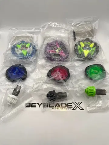 BEYBLADE X 드란 부스터 컬러 초이스 부스터 3종 세트