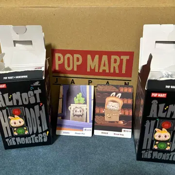 POP MART Almost Hidden 피규어 세트