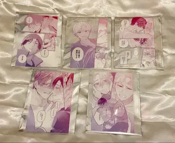 리큐레 10주년 기념전 시계 부품 클리어 카드 5장