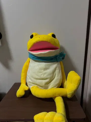 개구리 봉제 인형 빅 스카프 포함