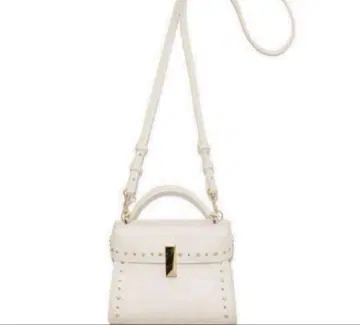 CELFORD 셀포드 비쥬 스터드 미니백 아이보리