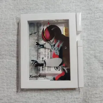 헤이세이 가면라이더 전왕 트레이딩 프레임 마그넷 A