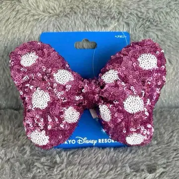 디즈니 머리끈 미니 핑크