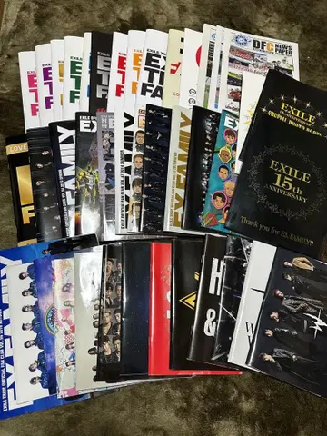 EXILE 팬클럽 뉴스레터 세트 덤 포함