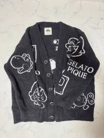 GELATO PIQUE 슈퍼 마리오 룸웨어 세트 M