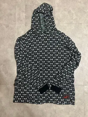 SYUMAN 후디 블랙/화이트/그린