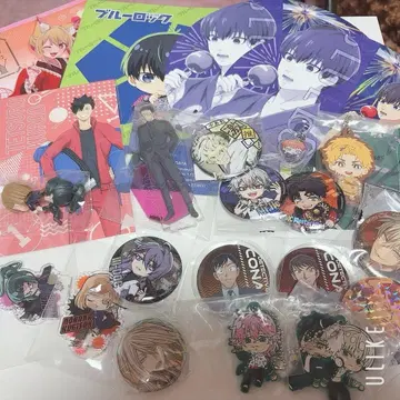 애니메이션 캐릭터 배지 엽서 세트