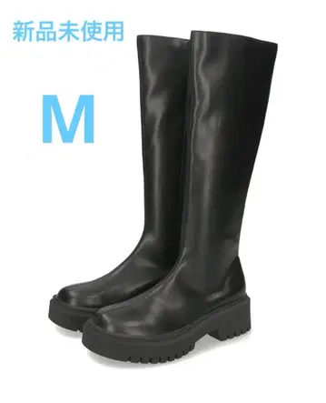 새상품/오리엔탈 트래픽/탱크 솔 스트레치 롱 부츠/41501