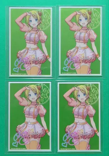 아이돌마스터 샤이니 컬러즈 하치미야 메구루 아크릴 카드