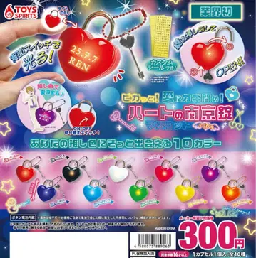 하트 자물쇠 마스코트 6종 세트!