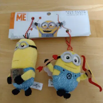 미니언 키링 2체 세트