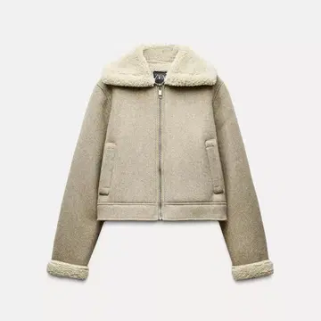 ZARA 소프트 더블 페이스 자켓