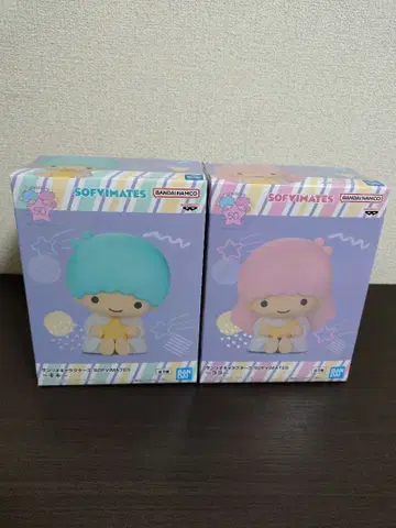 산리오 캐릭터즈 키키&라라 SOFIMATES 2체 세트