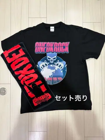 ONEOKROCK T셔츠 [ L ] 타월 DETOX