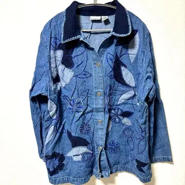 FASHION BUG 자수 데님 셔츠 18/20