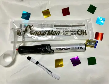 Snow Man Dome Tour ON 2025-2026 응원봉