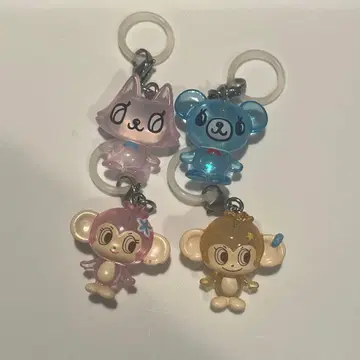 나루미야 캐릭터 메지루시 액세서리 4종 세트