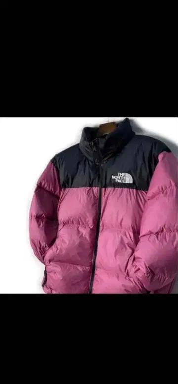 THE NORTH FACE 다운 자켓 XXL 핑크 블랙