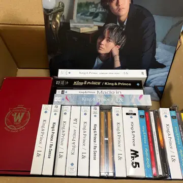 S50 King & Prince CD 세트 응원봉 포함