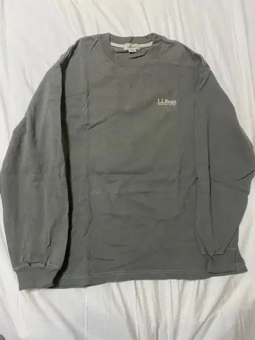 L.L.Bean 그레이 긴팔 T셔츠