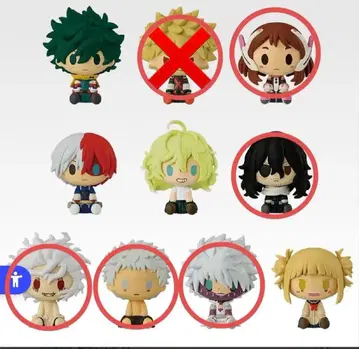 제일복권 나의 히어로 아카데미아 H상 쵸코놋코 5점