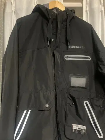 MIHARAYASUHI 블랙 마운틴 후드티