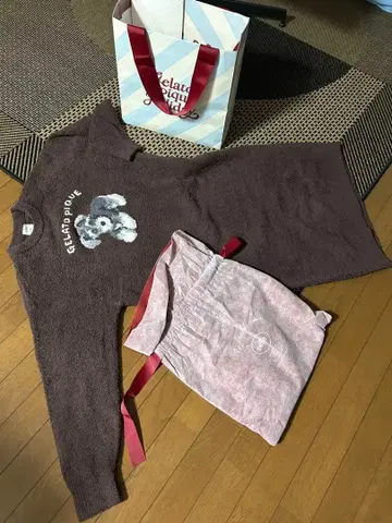 GELATO PIQUE 룸웨어 다크 브라운