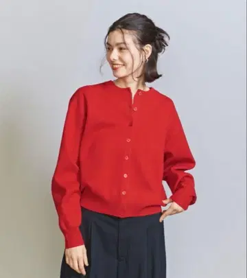 뷰티 앤 유스 밀라노 리브 니트 가디건 -워셔블-