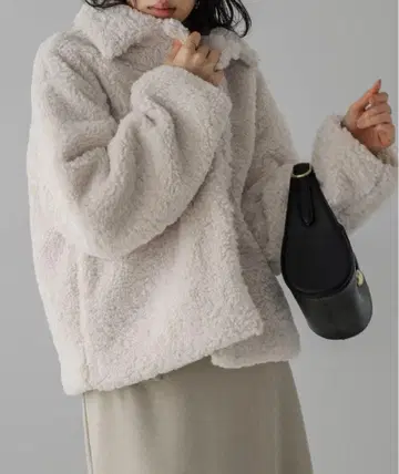 라지엠 아우터 보아 자켓