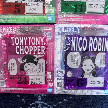 원피스 베이스샵 제일복권 아크릴 블록 참 로빈