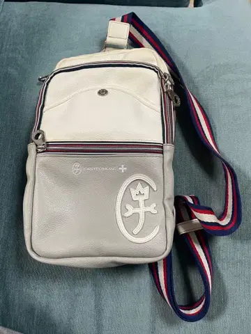 까스텔바작 바디백 숄더백 화이트