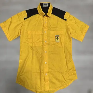 당시물 페라리 이탈리아제 피트셔츠 스태프셔츠