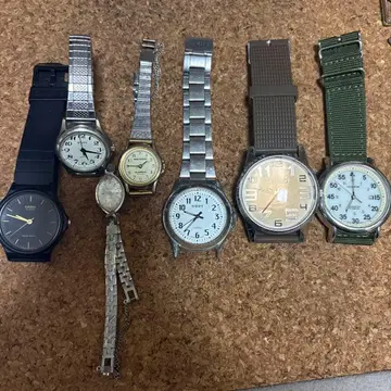 정크제품 SEIKO 등 손목시계 묶음 판매