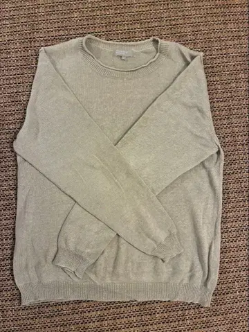 MARGARET HOWELL 베이지 니트 스웨터 L