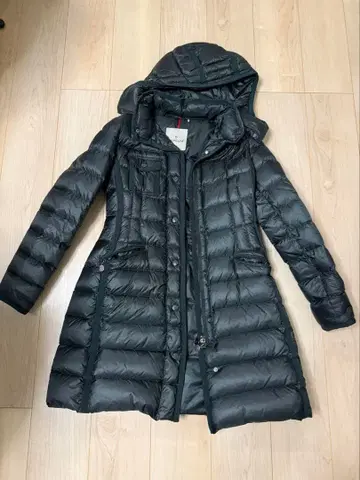 MONCLER 블랙 롱 다운 자켓