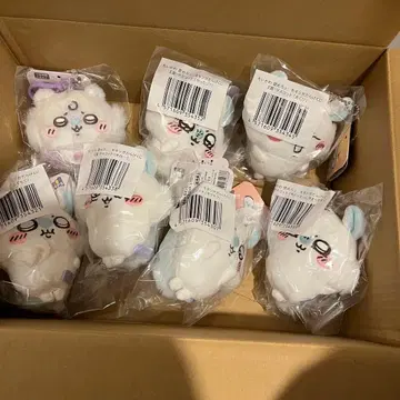 치이카와 Chiikawa 베이비 마스코트 모몽가 복권 7점