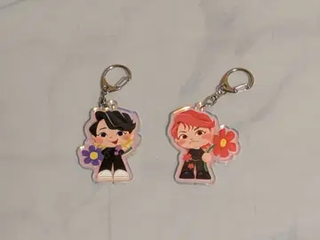 미세스 그린애플 아크릴 키링 오오모리 모토키 와카이 히로토 하라주쿠