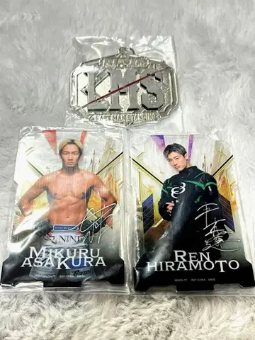 RIZIN 제일복권 아사쿠라 미쿠루 히라모토 렌 LMS 세트