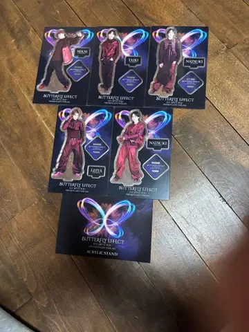 FANTASTICS 아크릴 스탠드 파우치 스티커 아크릴 키링