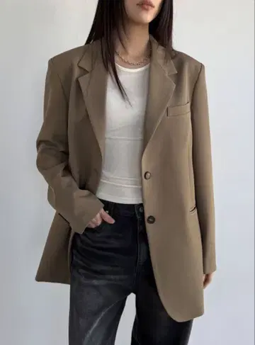 오버 테일러드 자켓