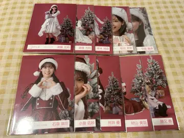 사쿠라자카46 브로마이드 2025년 산타 의상 미개봉 10팩